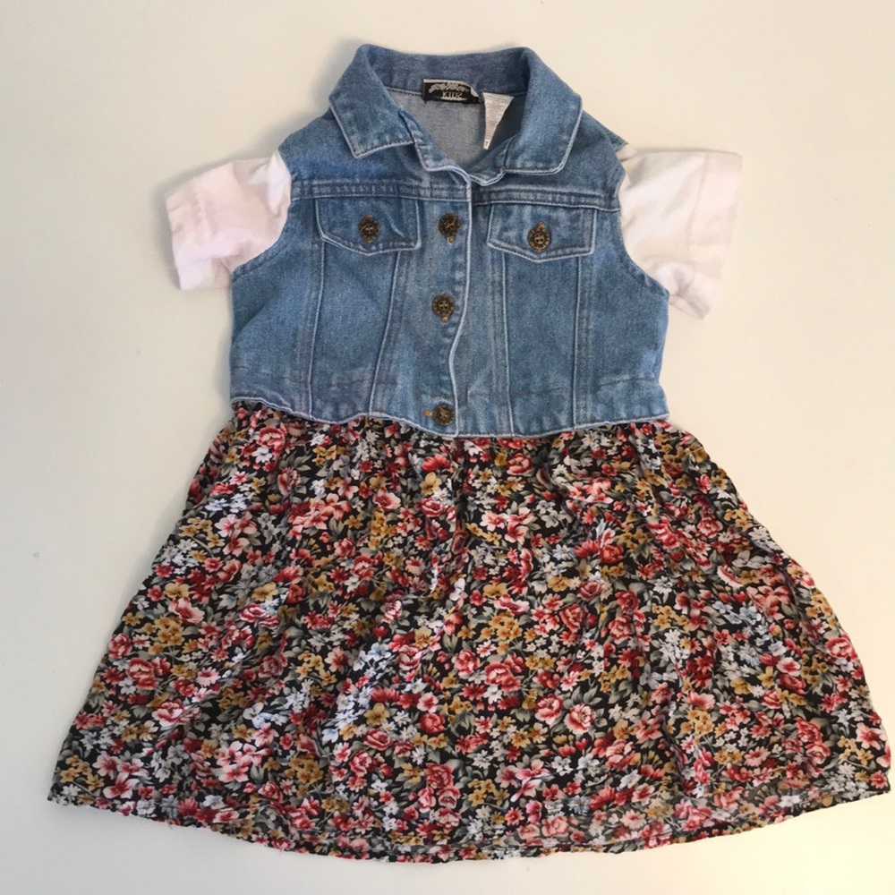 Vintage 90s grunge dress 4T